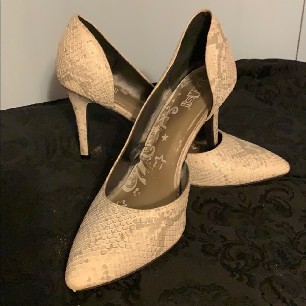 Snake skin heels